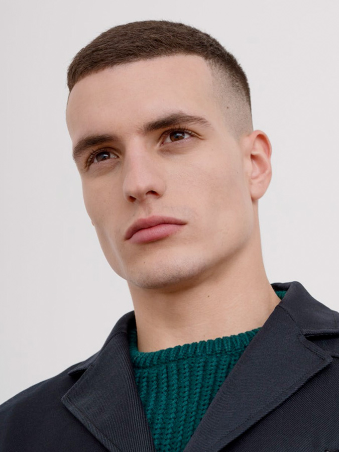High and Tight Inspired Crew Cut